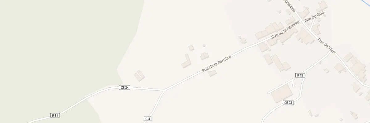 Plan du 316 Rue de la Perriére à Dombrot-sur-Vair