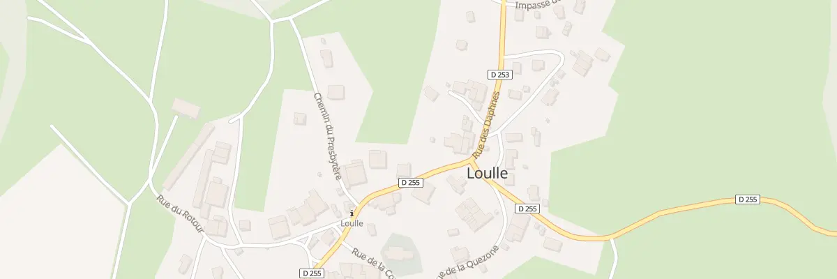 Plan du 6 Rue de la Liberté à Loulle