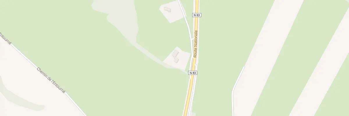 Plan du 1 Rte Nationale à Pessans
