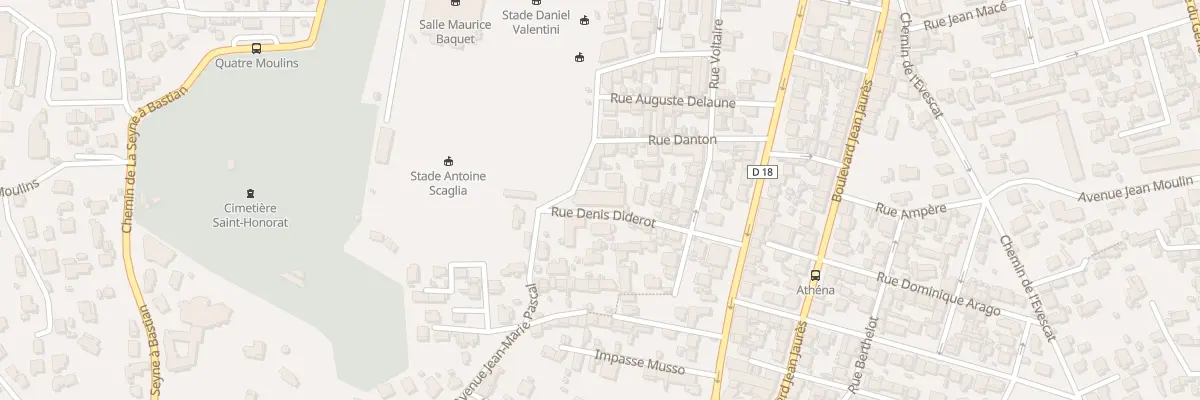 Plan du 12A Rue Diderot à La Seyne-sur-Mer