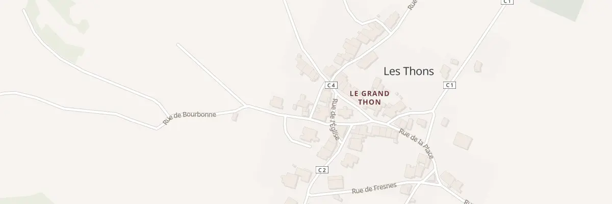 Plan du 15 Rue des Derrières aux Thons