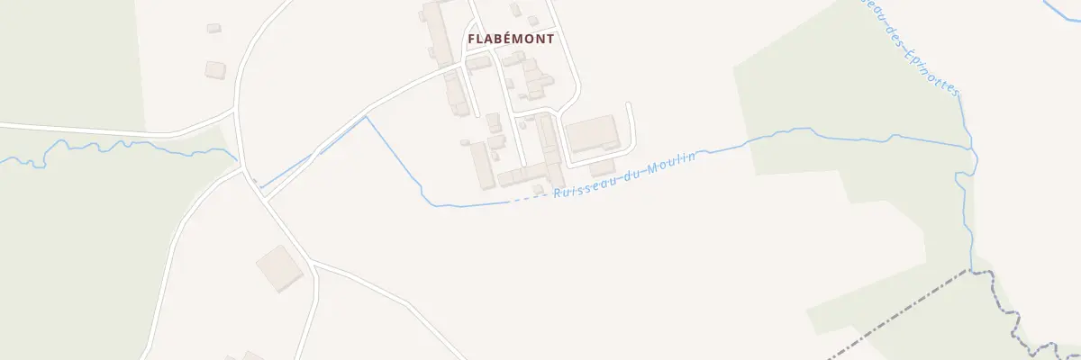 Plan du 247 Flabemont à Tignécourt