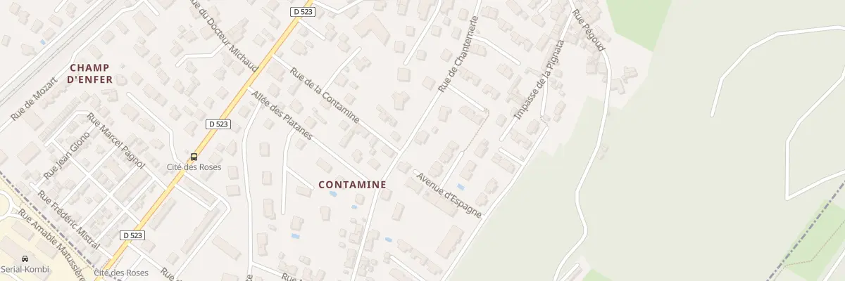 Plan du 41 Rue de Chantemerle à Villard-Bonnot