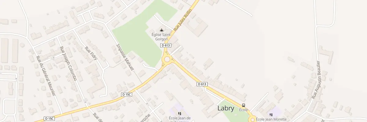 Plan du 36 Rue des Frères Morel à Labry