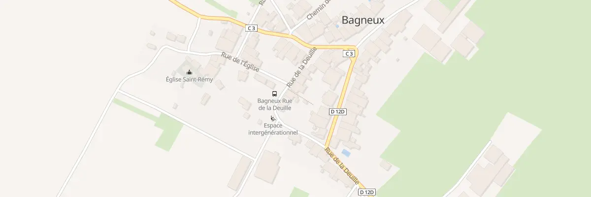 Plan du 13 Rue de la Deuille à Bagneux