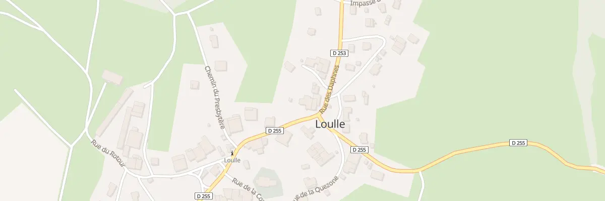 Plan du 4 Rue de la Liberté à Loulle