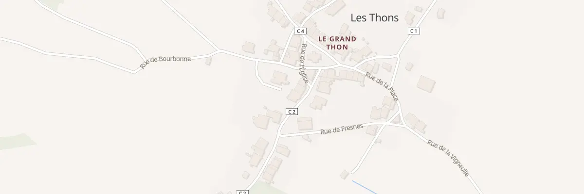 Plan du 60 Rue du Vaux aux Thons