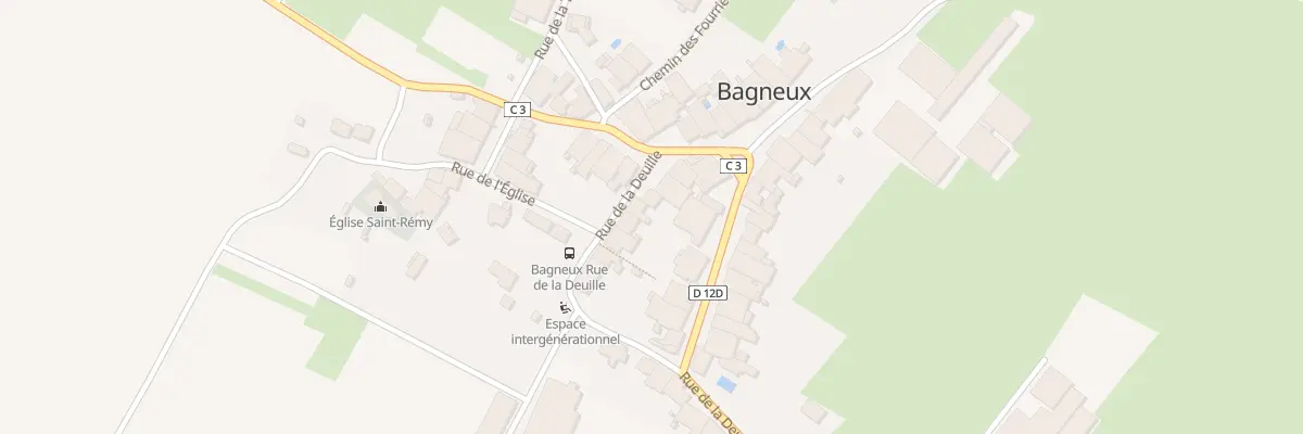 Plan du 7 Rue de la Deuille à Bagneux