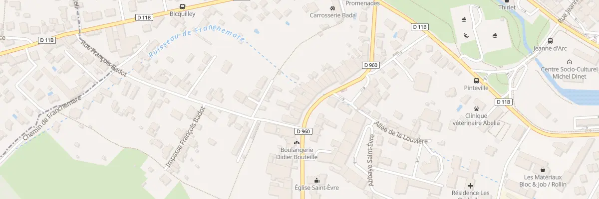 Plan du 42B Rue Albert Denis à Toul