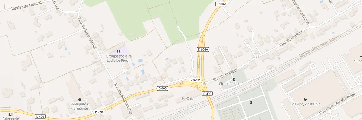 Plan du 324 Av Georges Clémenceau à Toul