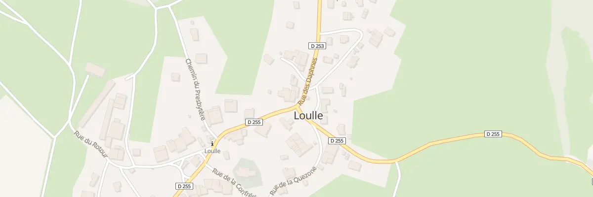 Plan du 2 Rue de la Liberté à Loulle