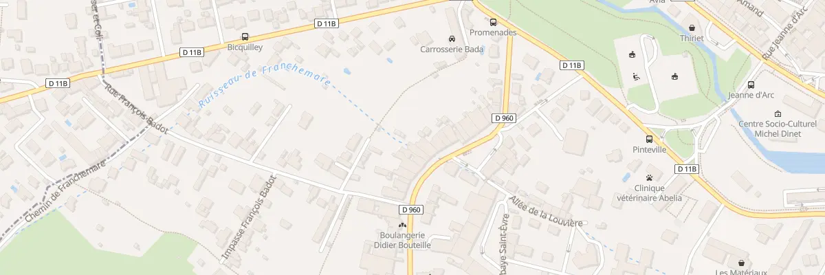 Plan du 36 Rue Albert Denis à Toul