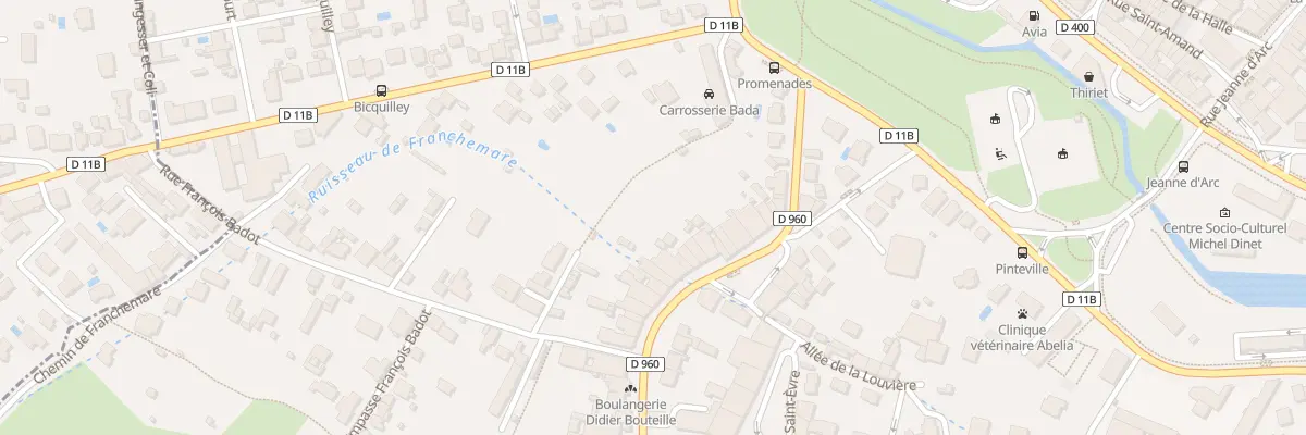 Plan du 30 Rue Albert Denis à Toul