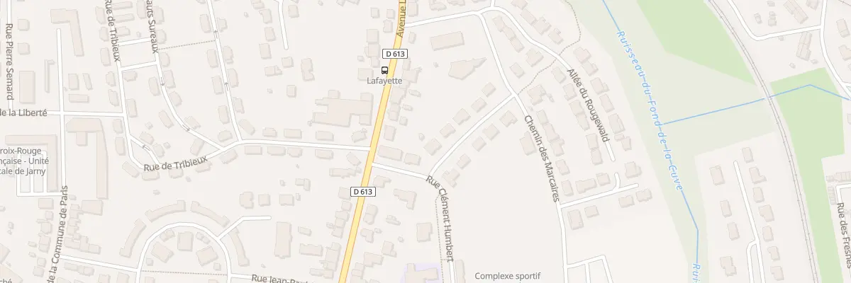 Plan du 90 Rue Langevin Wallon à Jarny