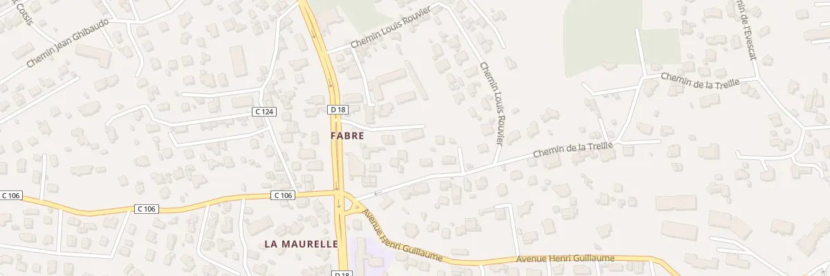 Plan du 9001 Pont de Fabre à La Seyne-sur-Mer