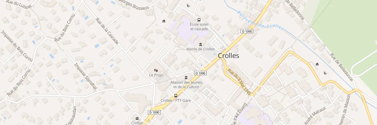 Plan du 4 Rue du Brocey à Crolles