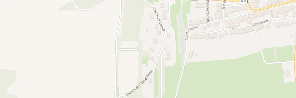 Plan du 8 All des Marronniers à Serrouville