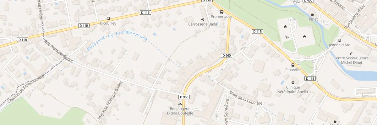 Plan du 34 Rue Albert Denis à Toul