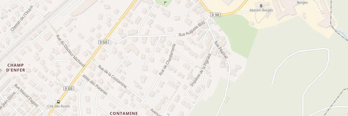 Plan du 21 Rue de Chantemerle à Villard-Bonnot
