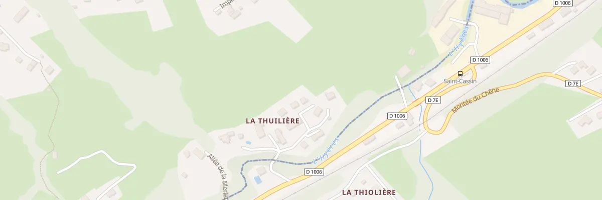 Plan du 139 All de la Thuilière à Vimines