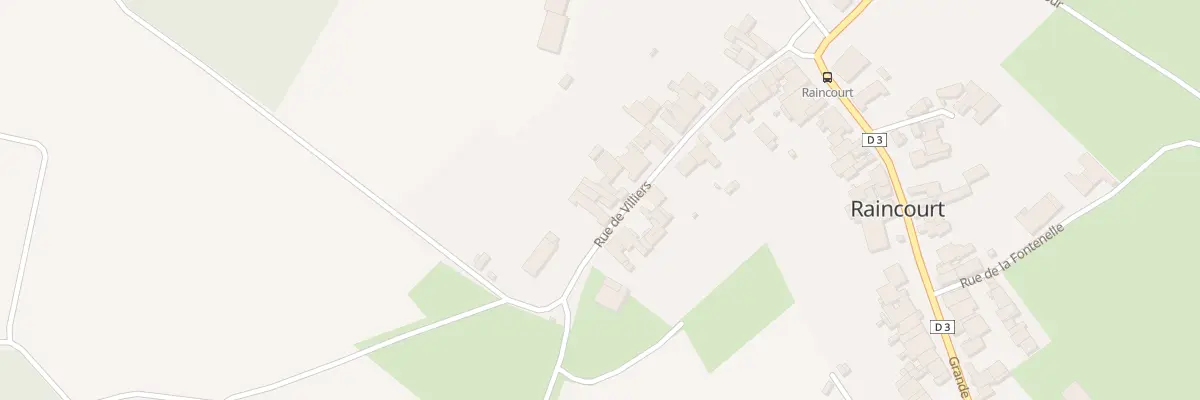 Plan du 27 Rue de Villiers à Raincourt