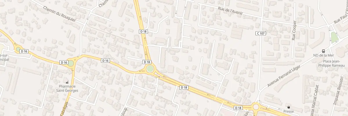 Plan du 5001F Rue du Lot Le Chene Vert à La Seyne-sur-Mer