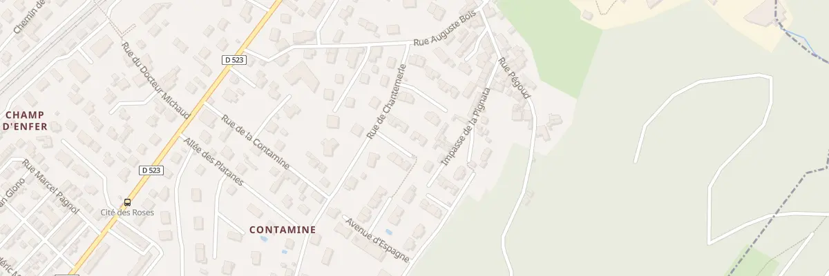 Plan du 29 Rue de Chantemerle à Villard-Bonnot