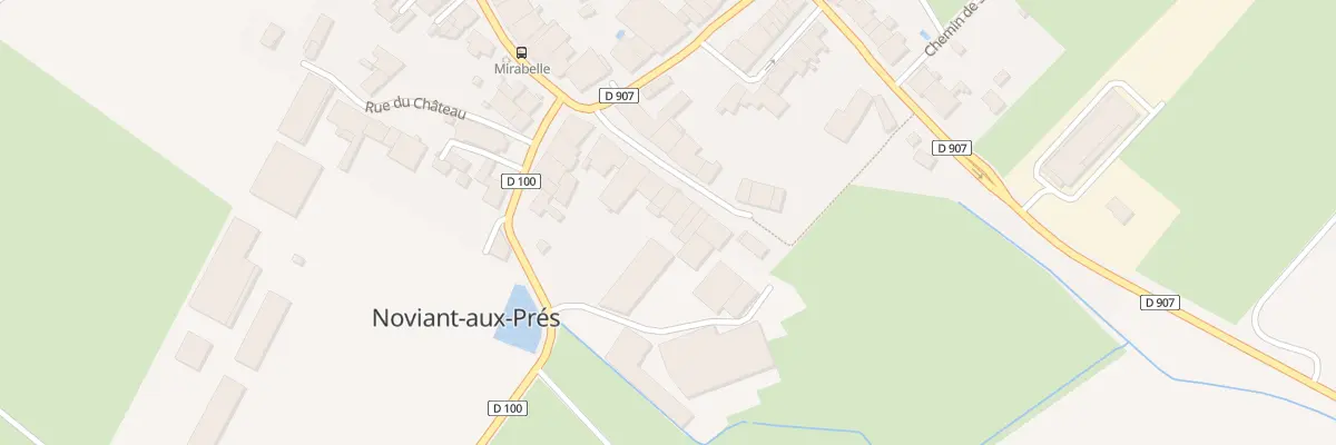 Plan du 2B Rue Saint Jean Baptiste à Noviant-aux-Prés