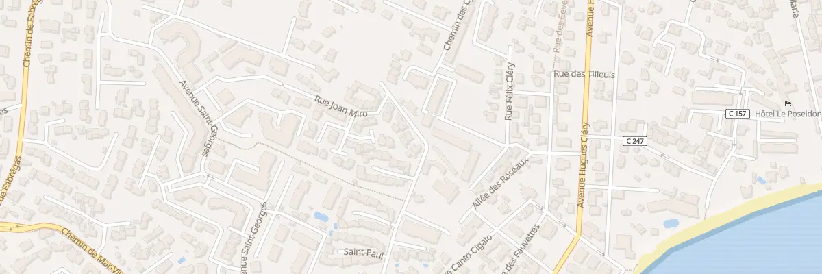 Plan du 232 Rue Pablo Picasso à La Seyne-sur-Mer