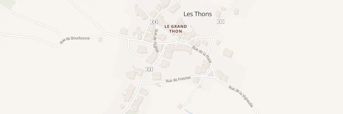 Plan du 5087 Rue du Vaux aux Thons