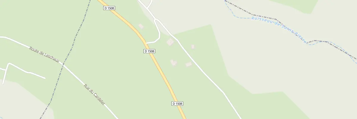 Plan du 256 Che de la Grenouille à Vanzy
