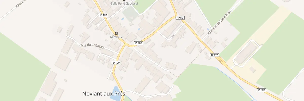 Plan du 3 Rue Saint Jean Baptiste à Noviant-aux-Prés