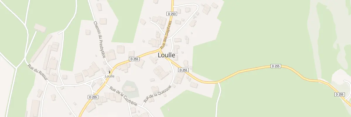 Plan du 3 Rue du Levant à Loulle