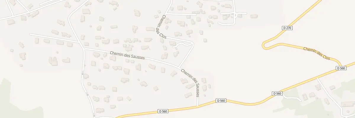 Plan du 430 Che des Clos à Seillons-Source-d’Argens