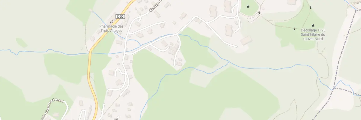 Plan du 31 Chem des Gandains à Plateau-des-Petites-Roches