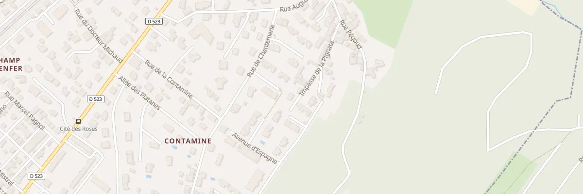 Plan du 12 Imp de la Pignata à Villard-Bonnot