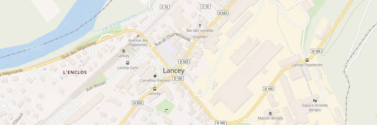 Plan du 35B Av Aristide Bergès à Villard-Bonnot