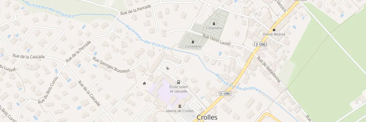 Plan du 68 Pl du Soleil à Crolles