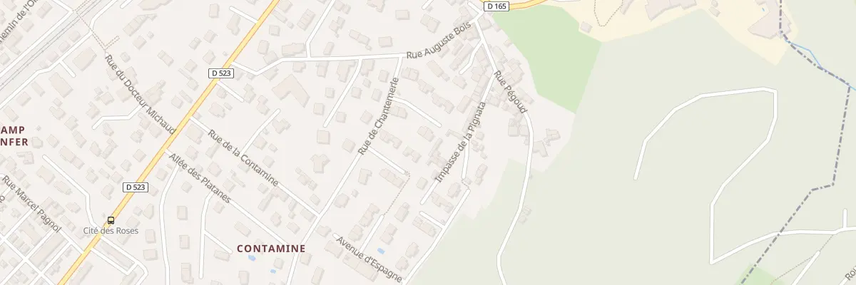 Plan du 15 Rue de Chantemerle à Villard-Bonnot