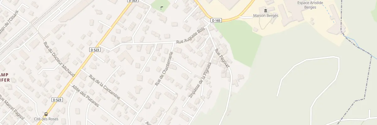 Plan du 9 Rue de Chantemerle à Villard-Bonnot