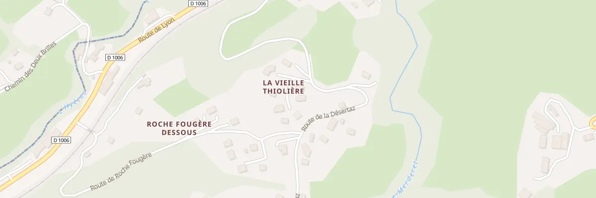 Plan du 620H Rte de la Desertaz à Saint-Cassin