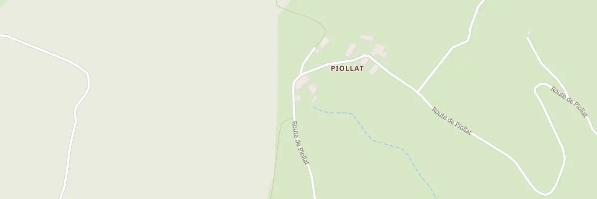 Plan du 426 Rte de Piollat à Entrelacs