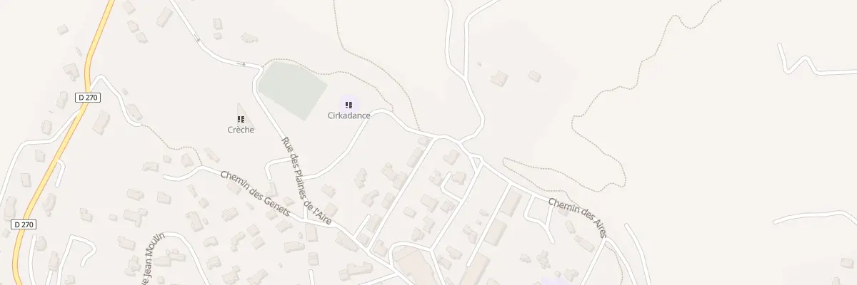 Plan du 5001F Les Plaines de l’Aire à Seillons-Source-d’Argens