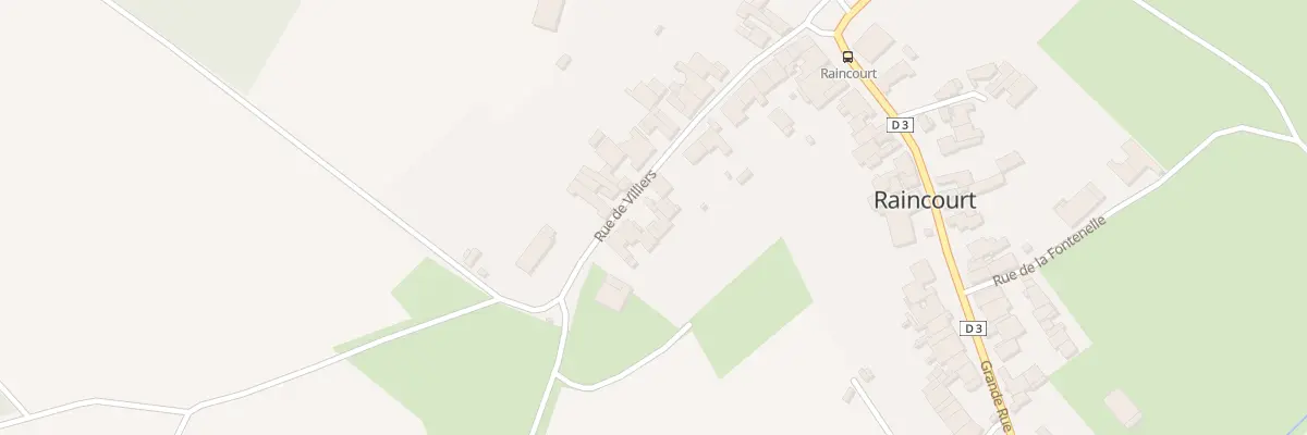 Plan du 16 Rue de Villiers à Raincourt