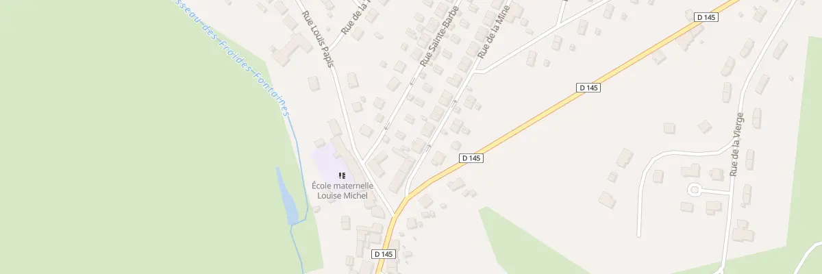 Plan du 5 Rue de la Mine à Tucquegnieux