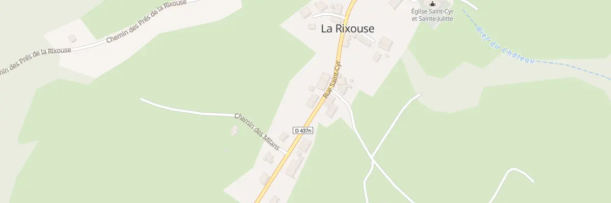 Plan du 42 Rue Saint-Cyr à La Rixouse