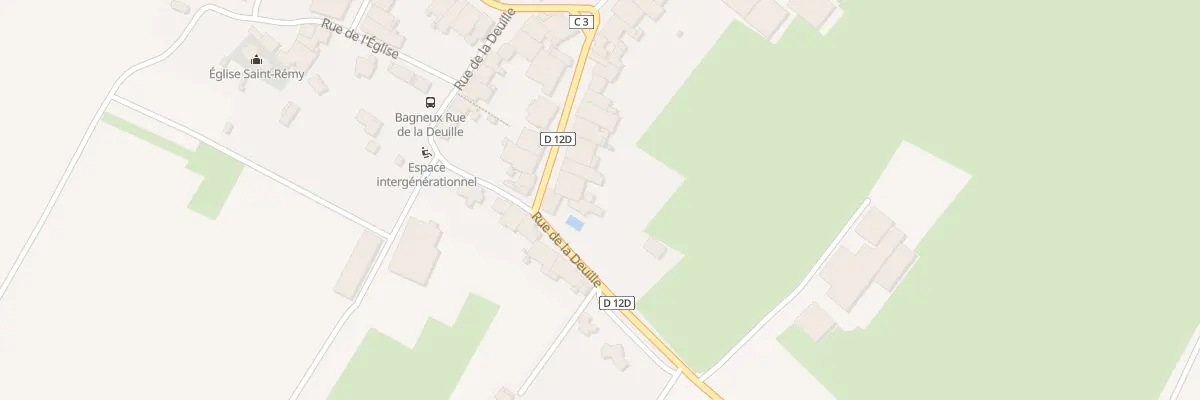 Plan du 4 Rue de la Mairie à Bagneux
