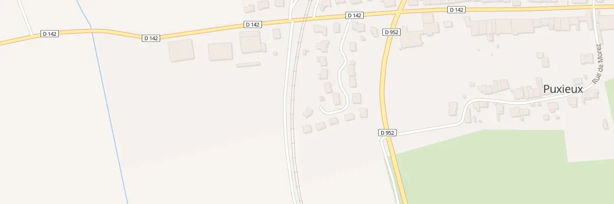 Plan du 8 Lot du Stade à Puxieux