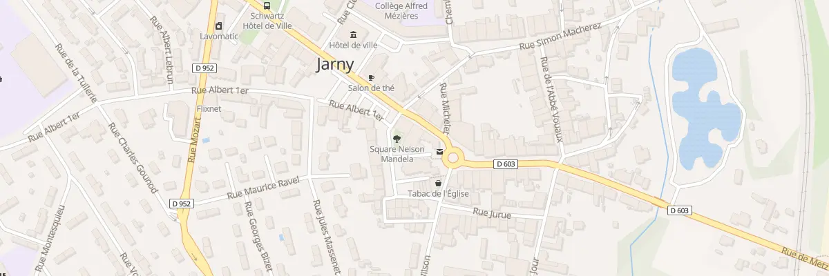 Plan du 5 Rue Gambetta à Jarny