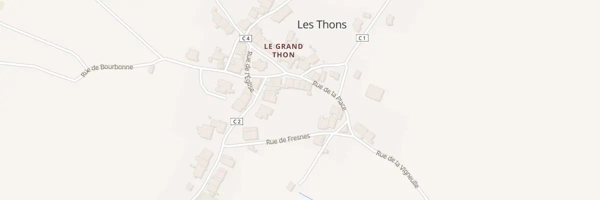 Plan du 30 Rue de la Place aux Thons